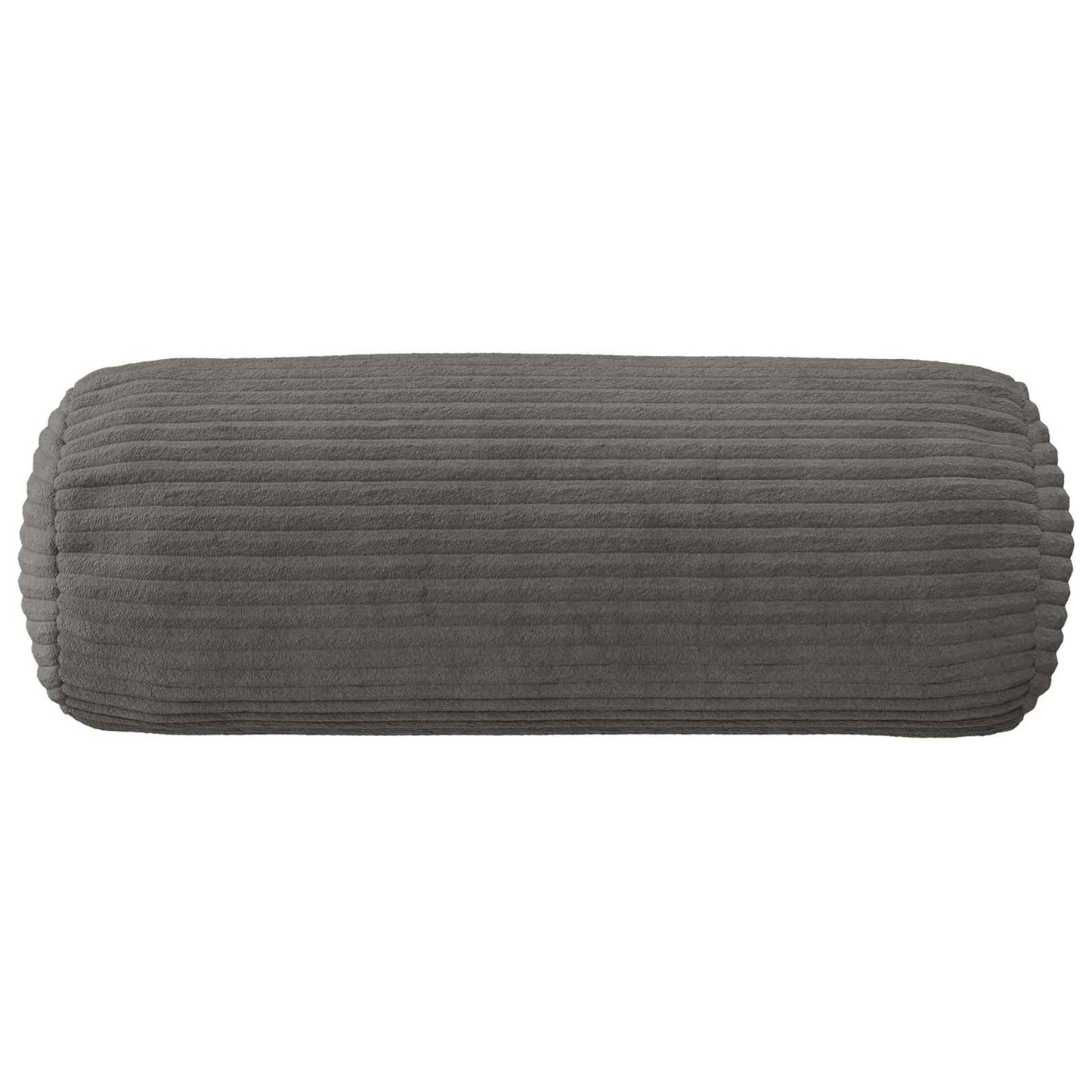 Pudebetræk 6 pcs HEERLEN Mørkegrå Ø 15 x 40 cm cordfløjl