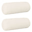 Pudebetræk 2 pcs HEERLEN Cremefarvet Ø 15 x 40 cm cordfløjl