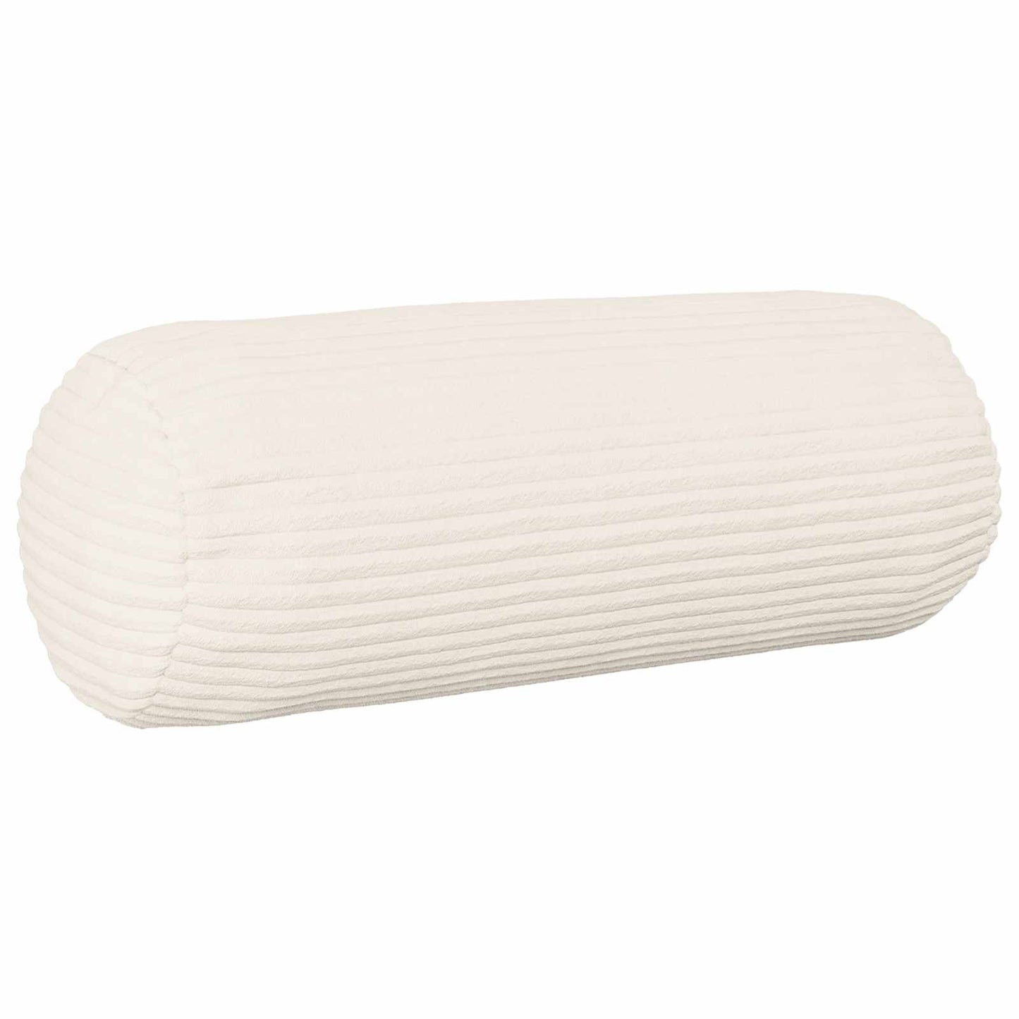 Pudebetræk 2 pcs HEERLEN Cremefarvet Ø 15 x 40 cm cordfløjl