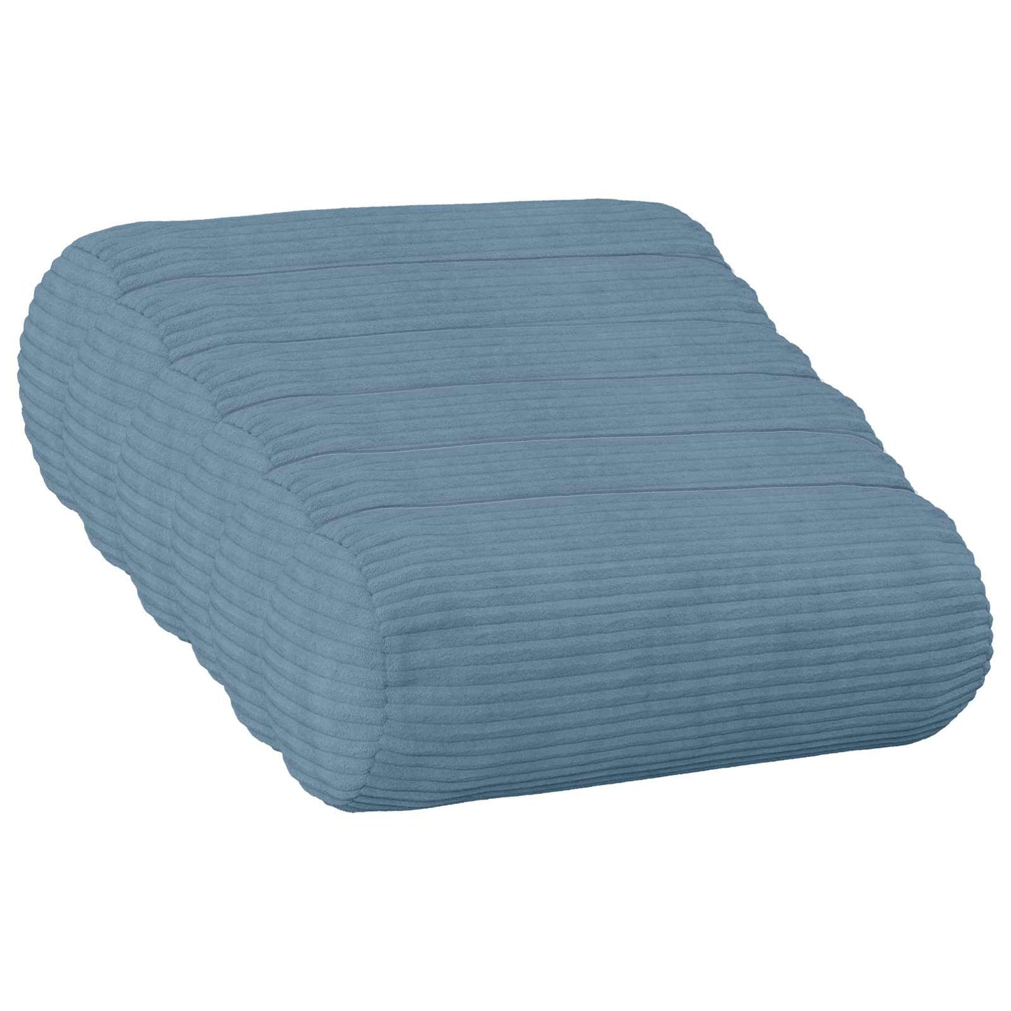 Pudebetræk 6 pcs HEERLEN Blå Ø 15 x 40 cm cordfløjl