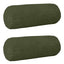 Pudebetræk 2 pcs HEERLEN Grøn Ø 15 x 40 cm cordfløjl