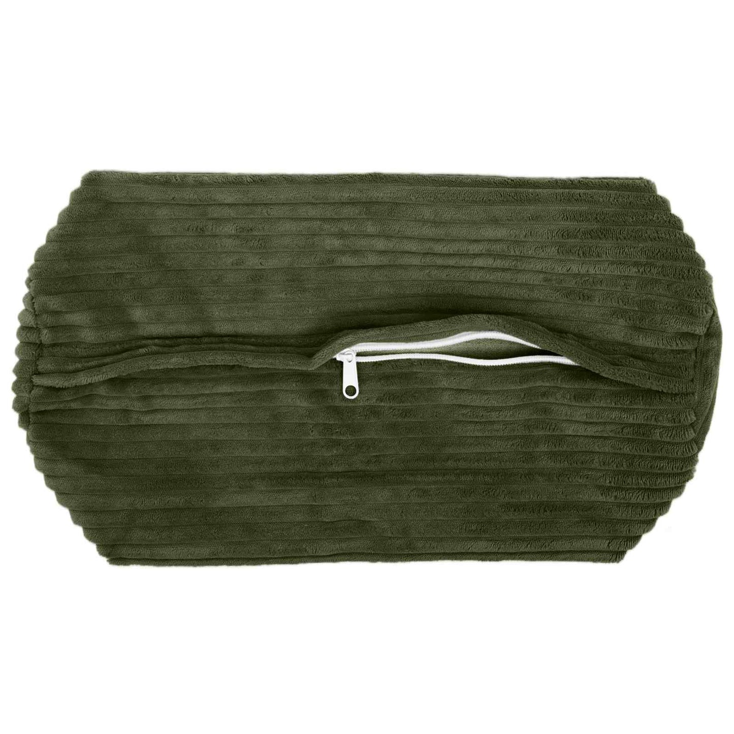 Pudebetræk 2 pcs HEERLEN Grøn Ø 15 x 40 cm cordfløjl