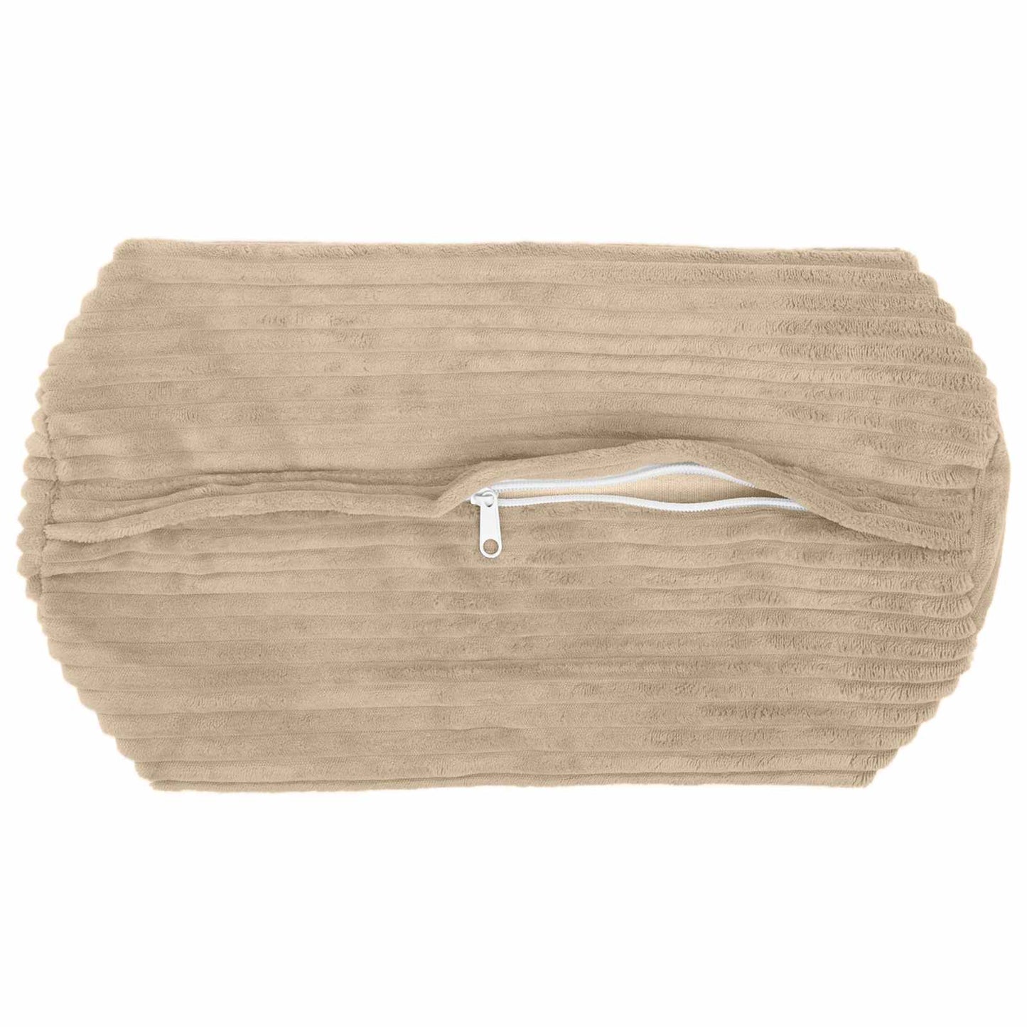 Pudebetræk 2 pcs HEERLEN Gråbrun Ø 15 x 40 cm cordfløjl