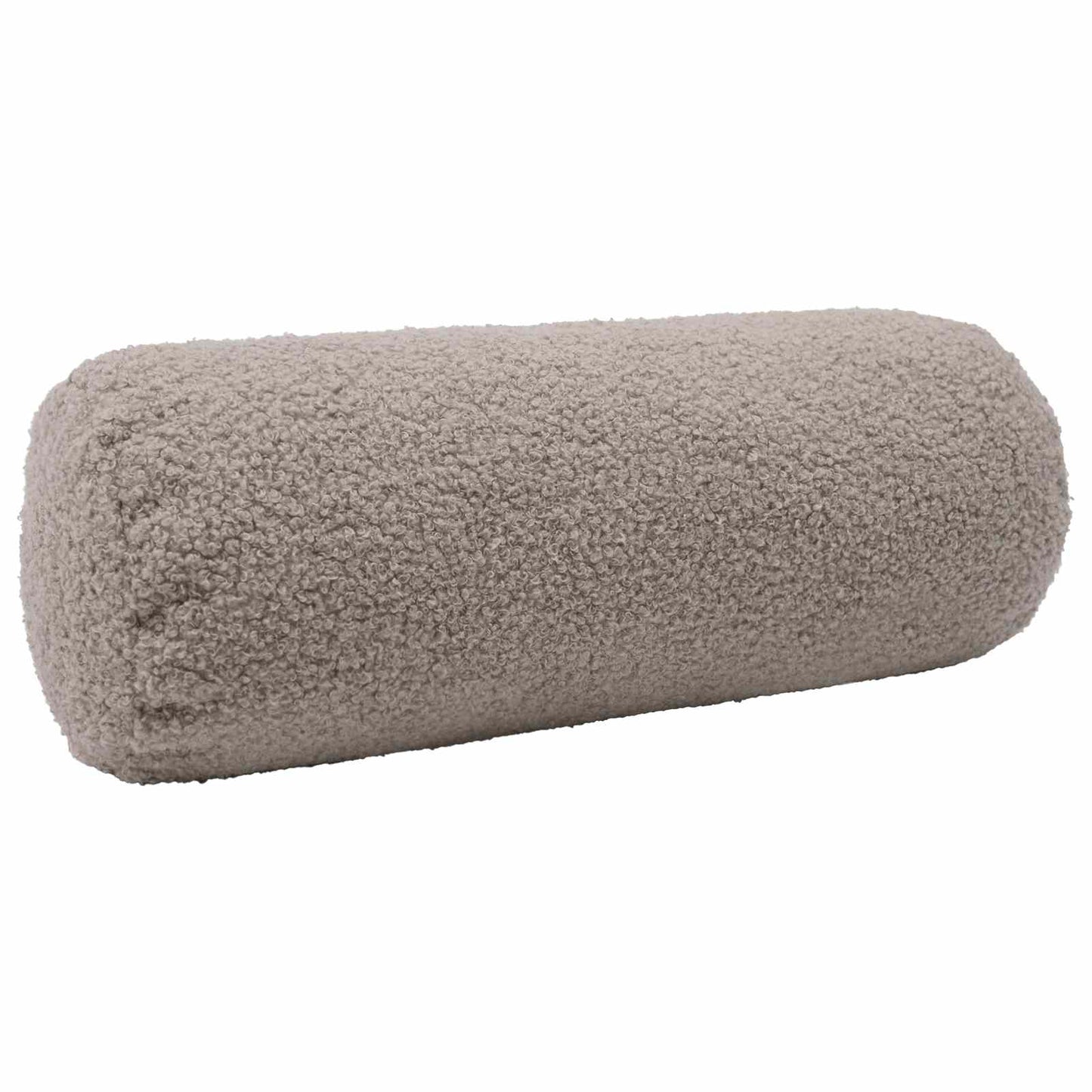 Pudebetræk 6 pcs HEERLEN Lysegrå Ø 15 x 40 cm Bouclé