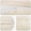 Pudebetræk 2 pcs HEERLEN Cremefarvet Ø 15 x 40 cm Bouclé