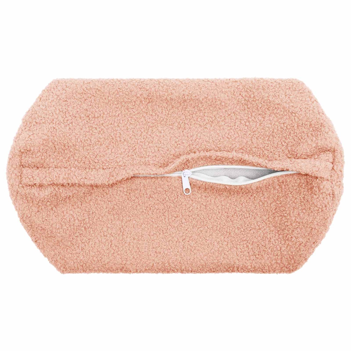 Pudebetræk 2 pcs HEERLEN Lyserød Ø 15 x 40 cm Bouclé