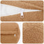 Pudebetræk 2 pcs HEERLEN Beige Ø 15 x 40 cm Bouclé