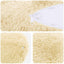 Pudebetræk 6 pcs HEERLEN Cremefarvet Ø 15 x 40 cm PV Fleece