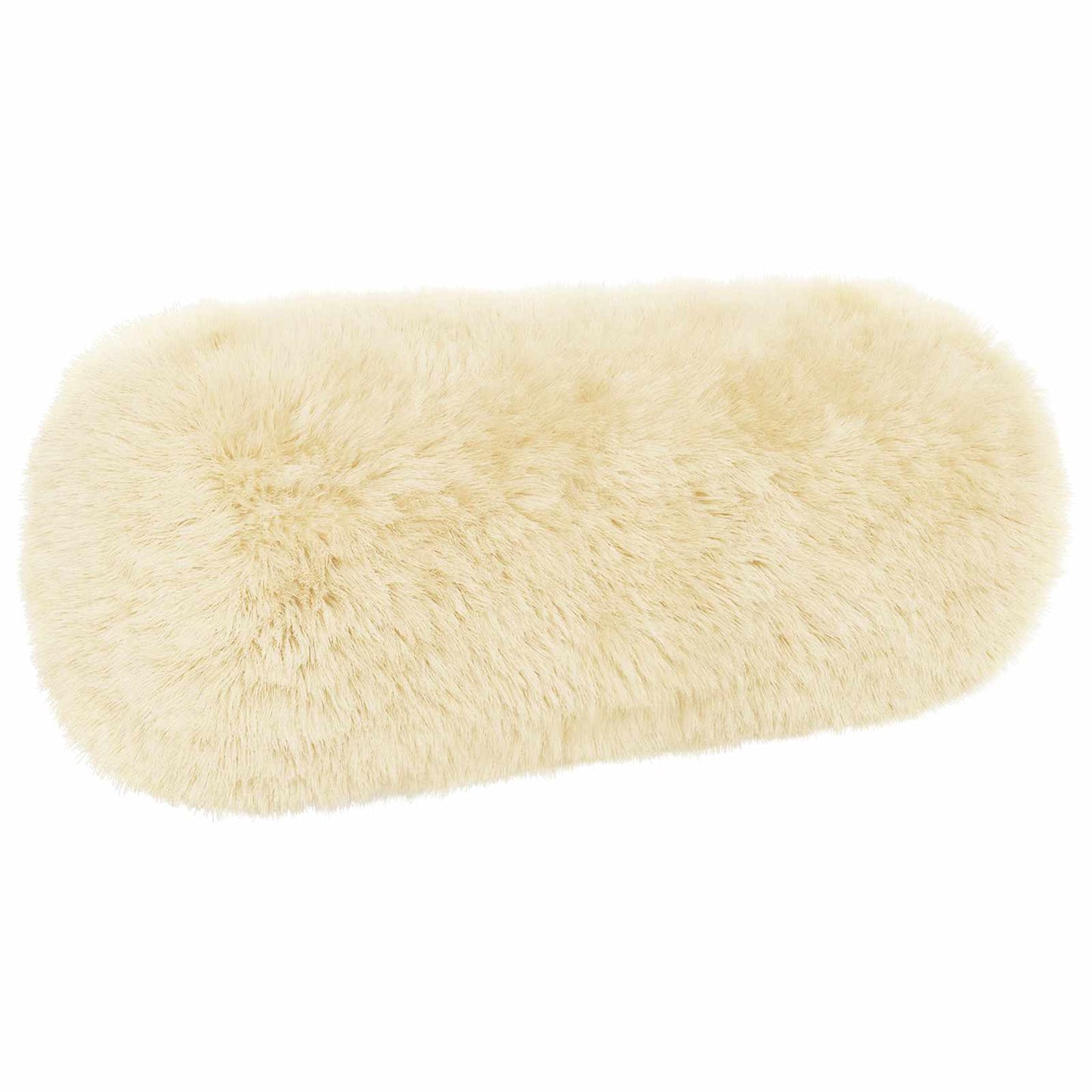Pudebetræk 6 pcs HEERLEN Cremefarvet Ø 15 x 40 cm PV Fleece