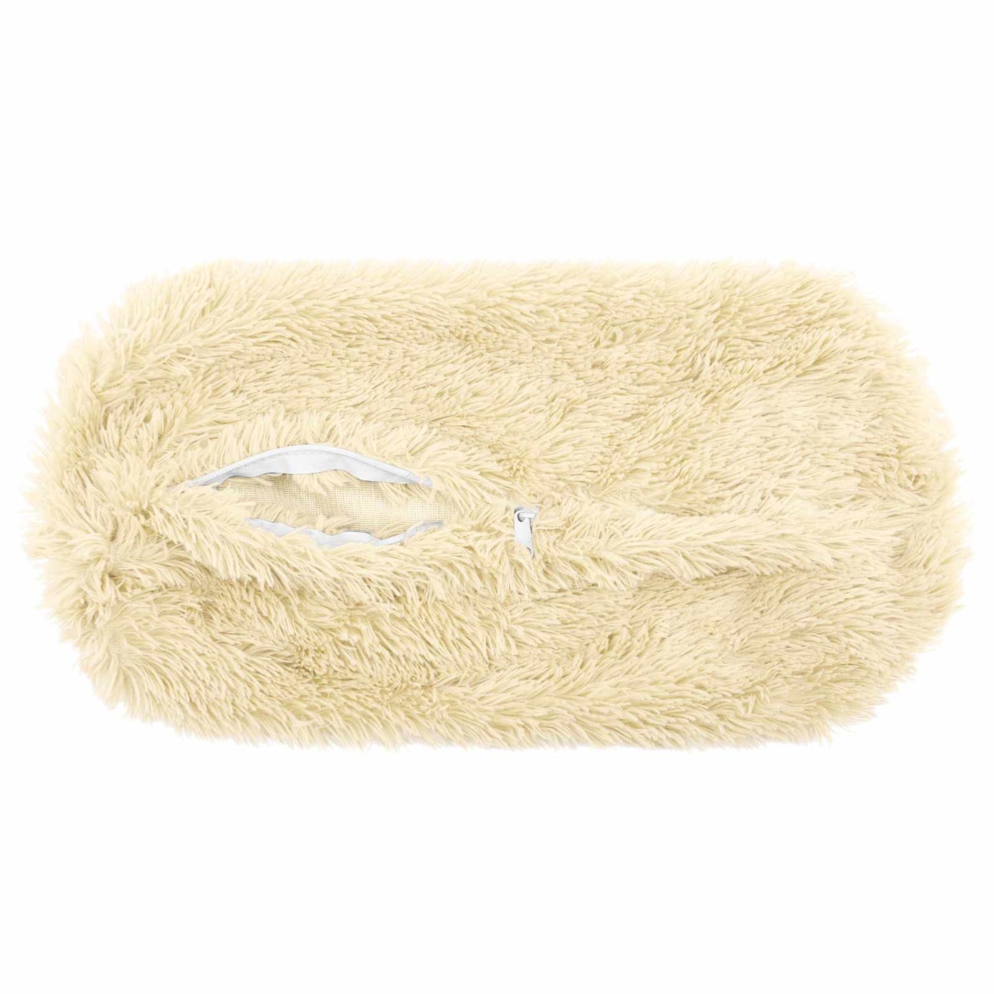 Pudebetræk 6 pcs HEERLEN Cremefarvet Ø 15 x 40 cm PV Fleece