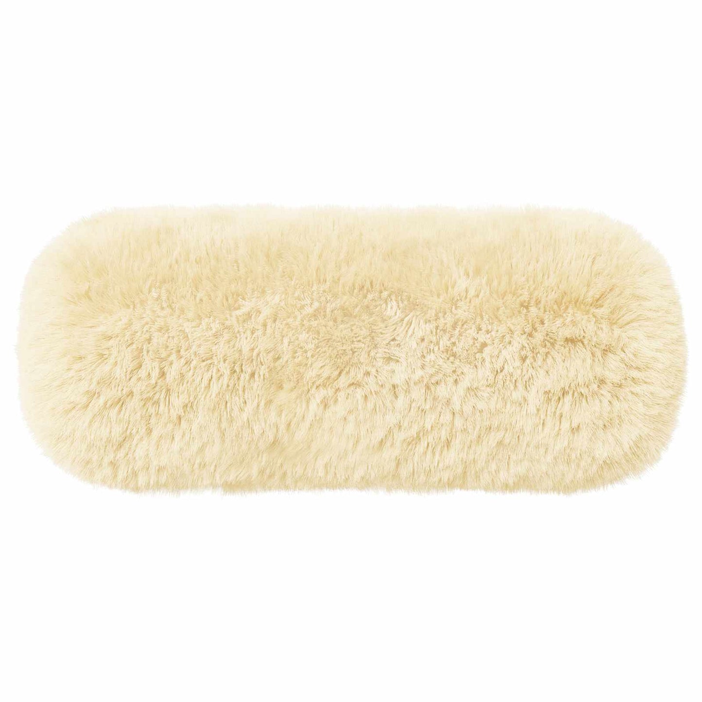 Pudebetræk 6 pcs HEERLEN Cremefarvet Ø 15 x 40 cm PV Fleece