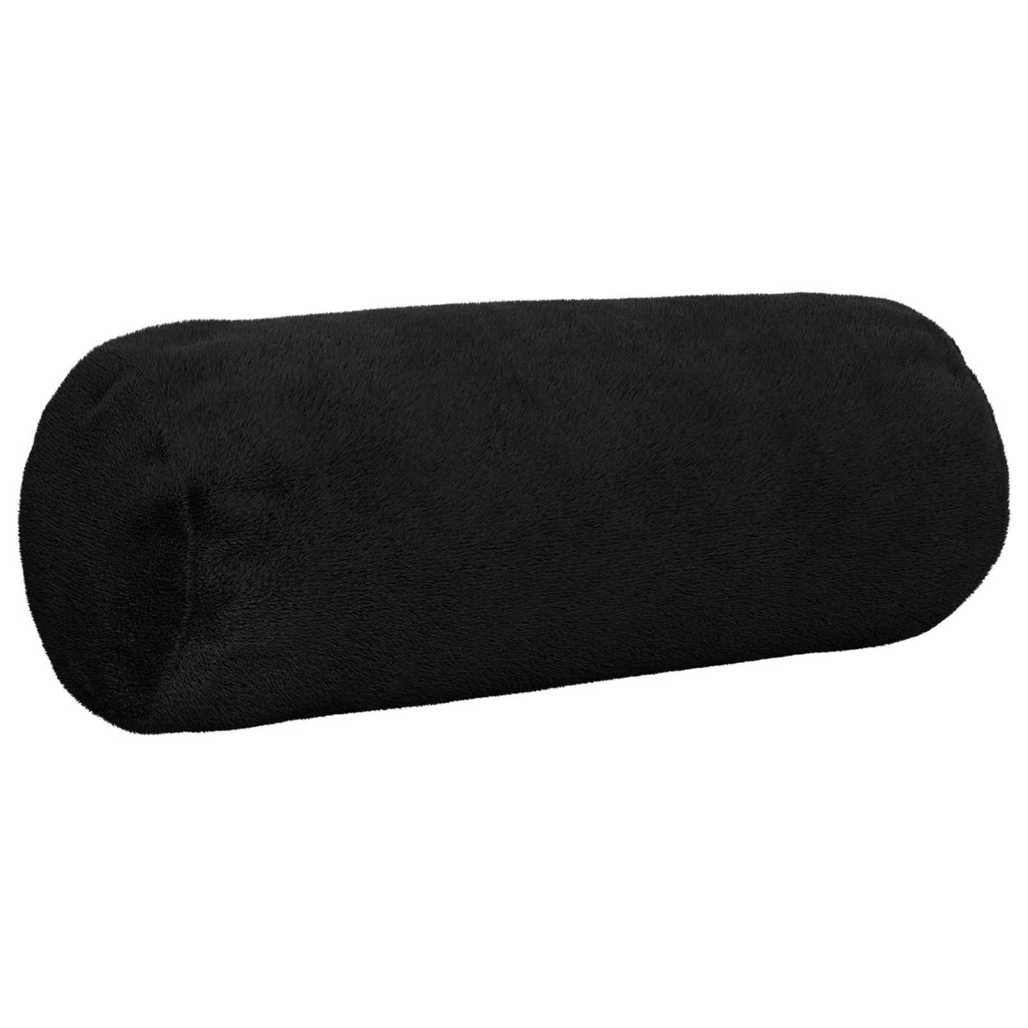 Pudebetræk 6 pcs HEERLEN Sort Ø 15 x 40 cm Flannel
