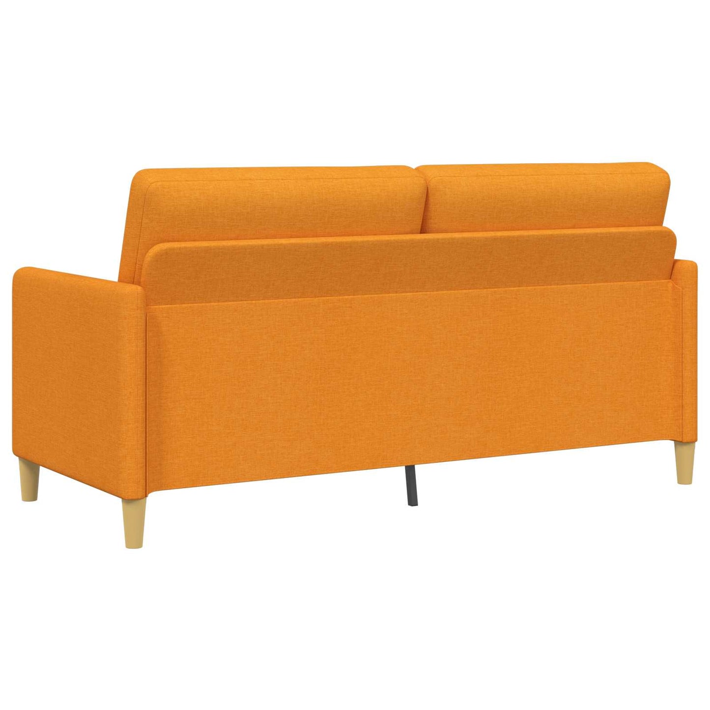 Sofa sæt med opbevaring 2 stk. Mørk Gul Polyester