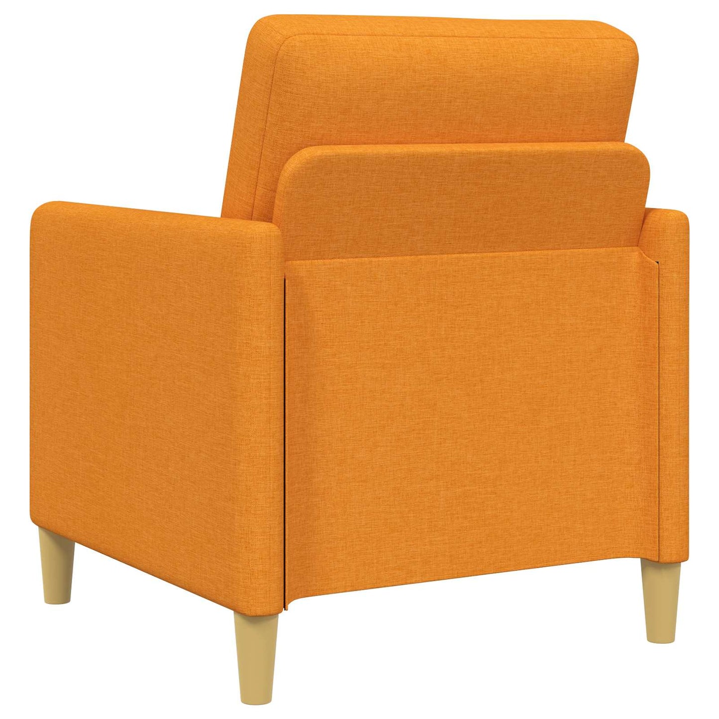 Sofa sæt med opbevaring 2 stk. Mørk Gul Polyester