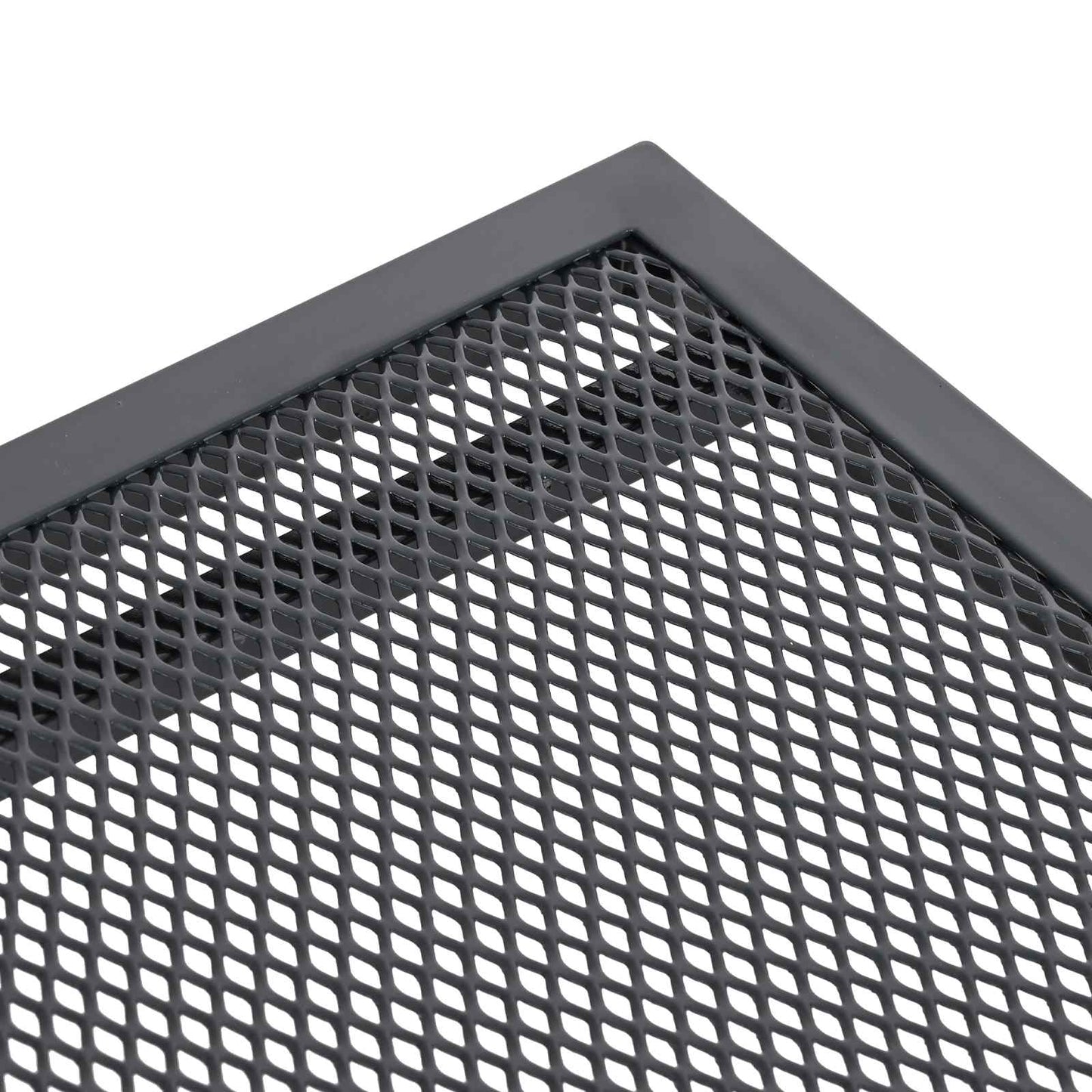Udvidelig Mesh Spisebord Antracit 212 x 90 x 76 cm Stål