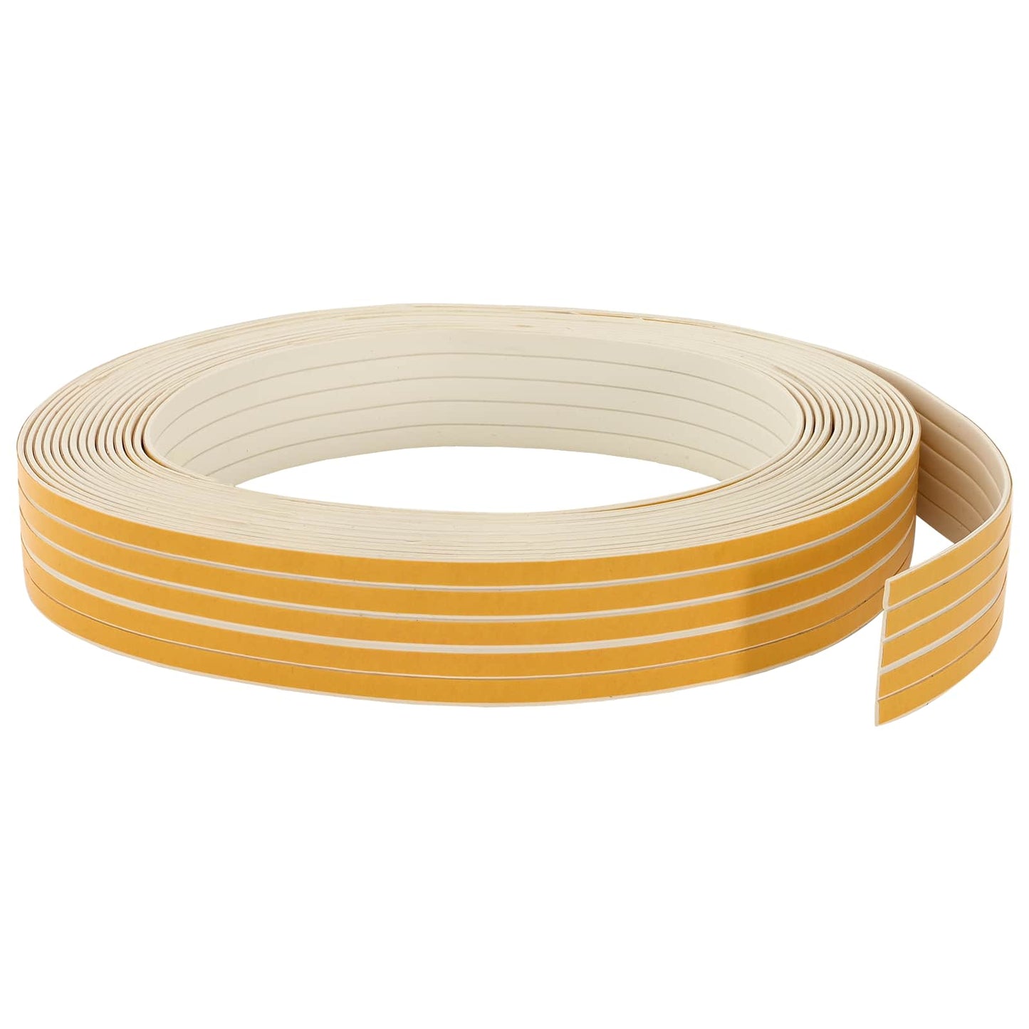 Selvklebende vindues tætningsbånd Hvid 9 x 3 mm 100 m EPDM-skum