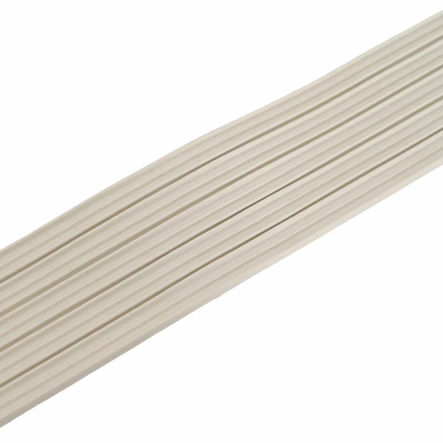 Selvklebende vindues tætningsbånd Hvid 9 x 4 mm 12 m EPDM-skum