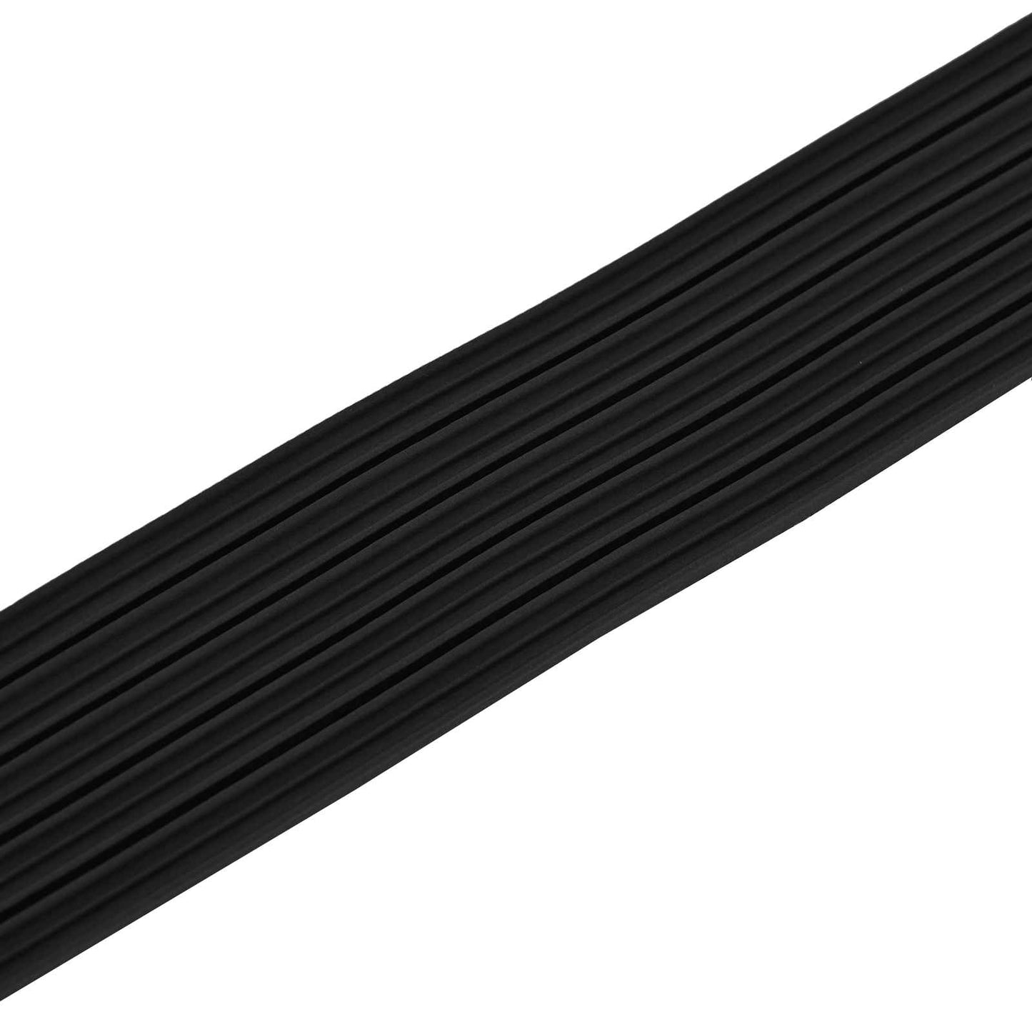 Selvklebende vindues tætningsbånd Sort 9 x 4 mm 12 m EPDM-skum