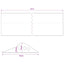 Garage Gulvforsegling Sort 78 x 14 mm 5,5 m EPDM gummi