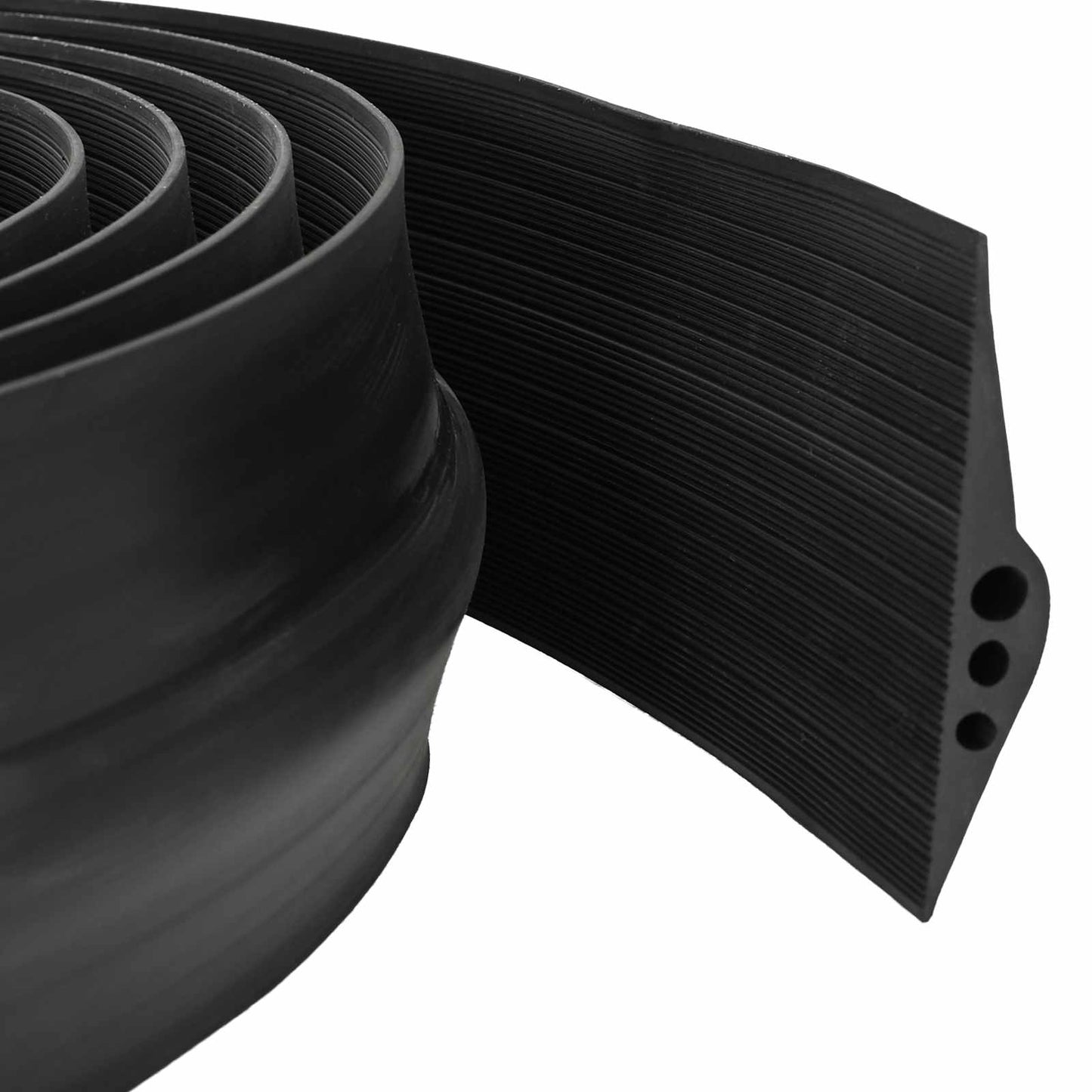 Garage Gulvforsegling Sort 78 x 14 mm 10 m EPDM gummi