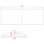 Garage Gulvforsegling Sort 78 x 14 mm 12 m EPDM gummi