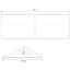 Garage Gulvforsegling Sort 74 x 20 mm 1 m EPDM gummi