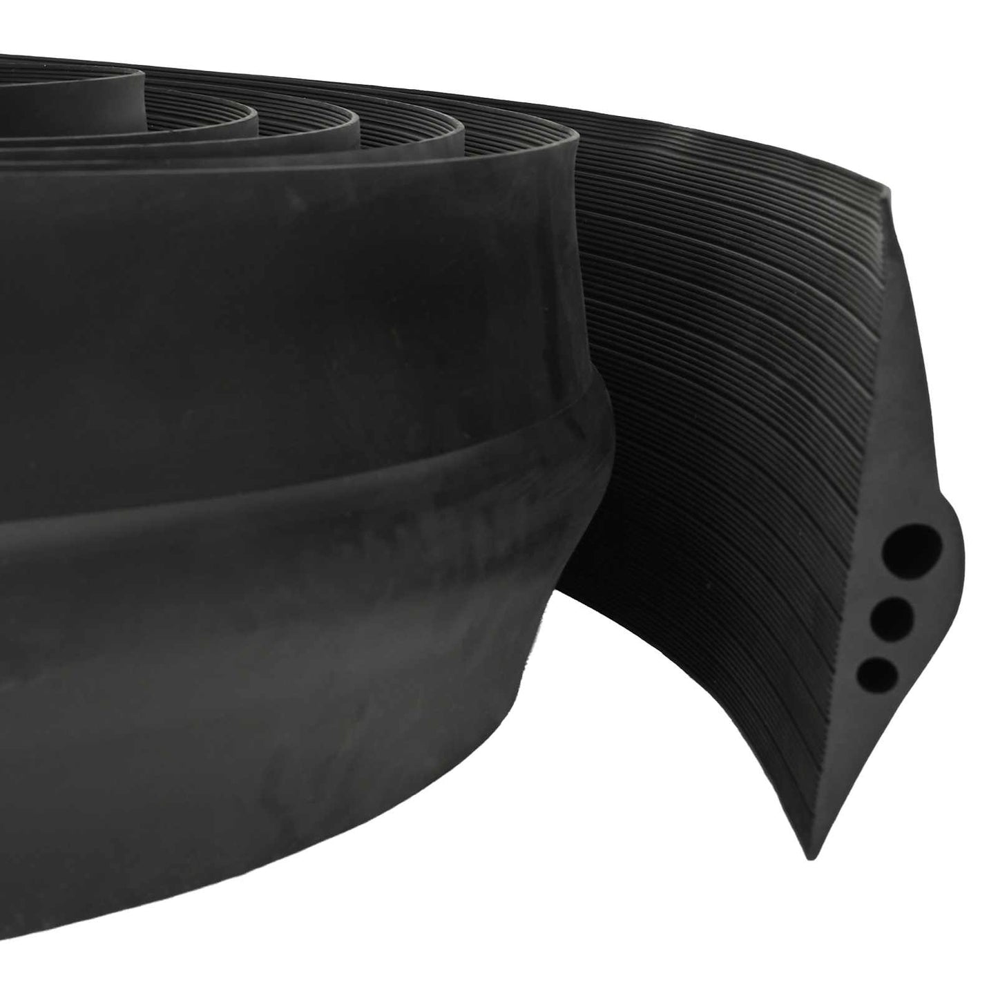 Garage Gulvforsegling Sort 74 x 20 mm 1,5 m EPDM gummi