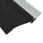 Garage Dør Tætning Sort 52 x 2 mm 5,5 m PVC