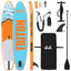 Oppustelig Stand Up Paddle Board TRITON 305 x 76 x 15 cm Blå