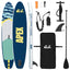 Oppustelig Stand Up Paddle Board APEX 305 x 76 x 15 cm Blå til