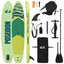 SUP board med sæde 2-i-1 POSEIDON 305 x 76 x 15 cm Grøn til