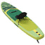 SUP board med sæde 2-i-1 POSEIDON 366 x 81 x 15 cm Grøn til