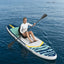 SUP board med sæde 2-i-1 APEX 366 x 81 x 15 cm Blå til