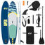 SUP board med sæde 2-i-1 APEX 366 x 81 x 15 cm Blå til
