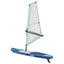 Oppusteligt SUP Board med Sejl HYDROS 330 x 76 x 15 cm Turkis