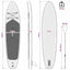 Oppusteligt SUP Board med Sejl SCYLLA 330 x 76 x 15 cm Blå til