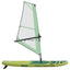 Oppusteligt SUP Board med Sejl POSEIDON 330 x 76 x 15 cm Grøn