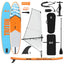 Oppusteligt SUP Board med Sejl TRITON 330 x 76 x 15 cm Blå til