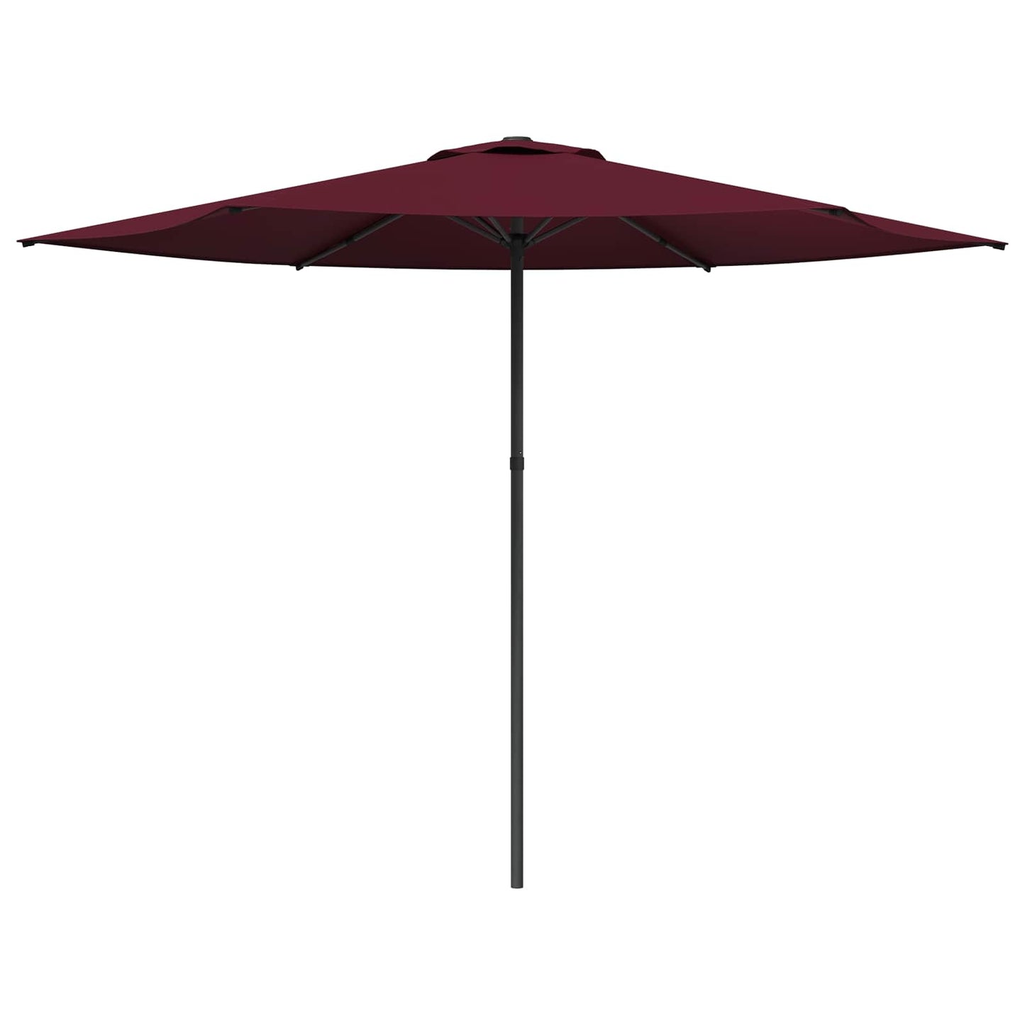 Havesol 300 x 300 cm Polyester Rektangulær Bordeaux Rød