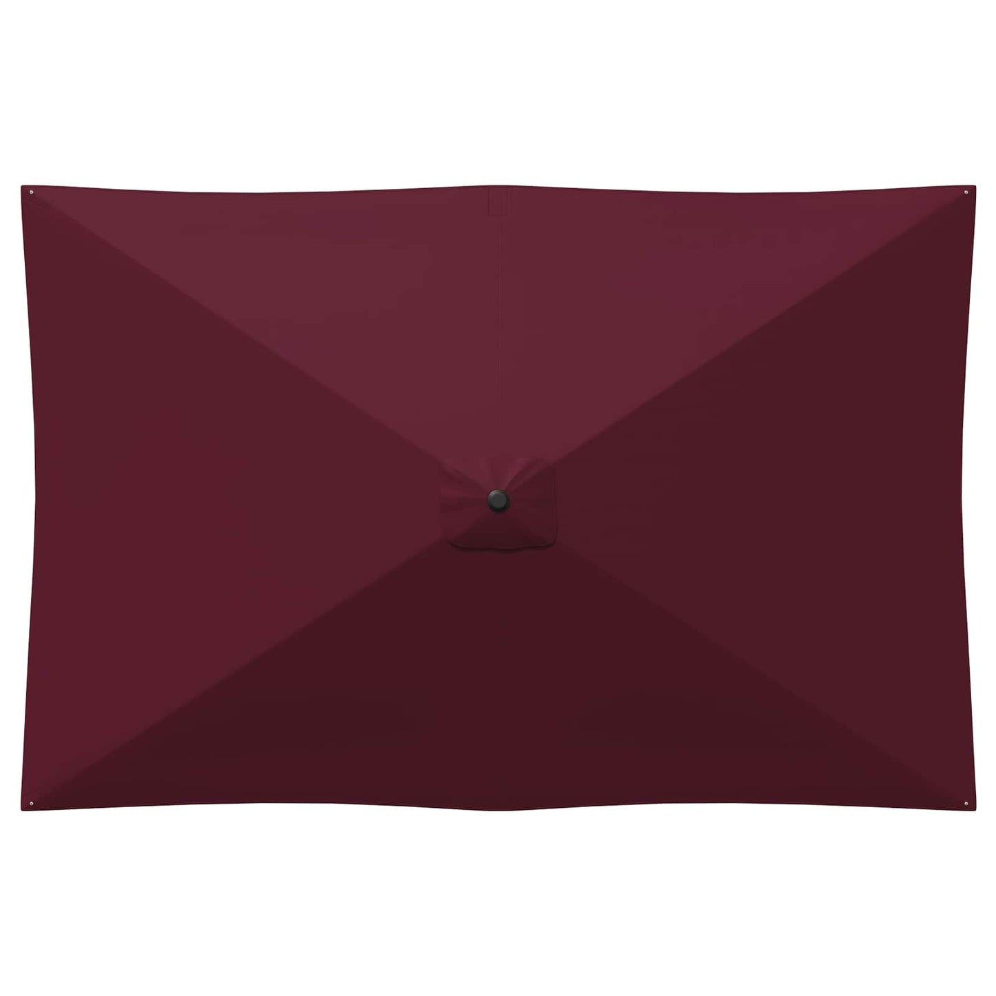 Haveparasol med base 200 x 300 cm Polyester Rektangulær