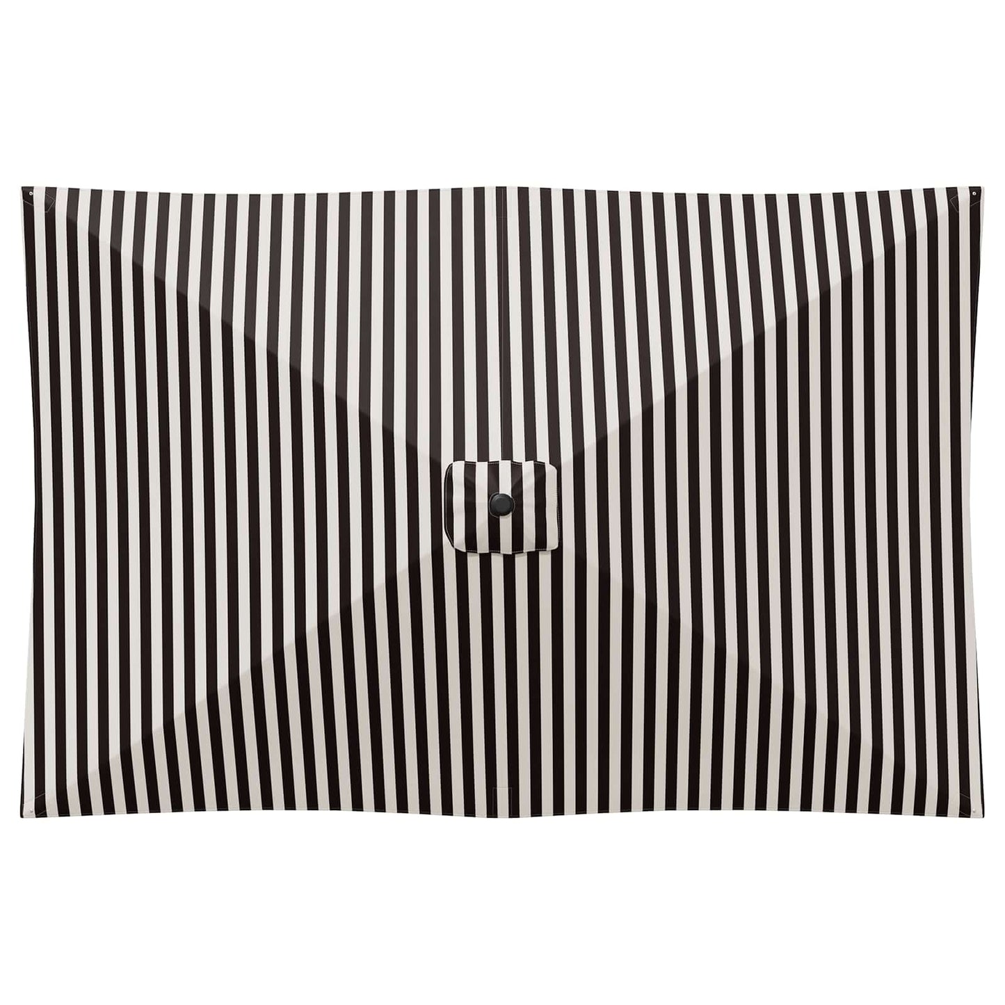 Haveparasol med base 200 x 300 cm Polyester Rektangulær