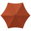 Haveparasol med base 230 x 230 cm Polyester Rektangulær