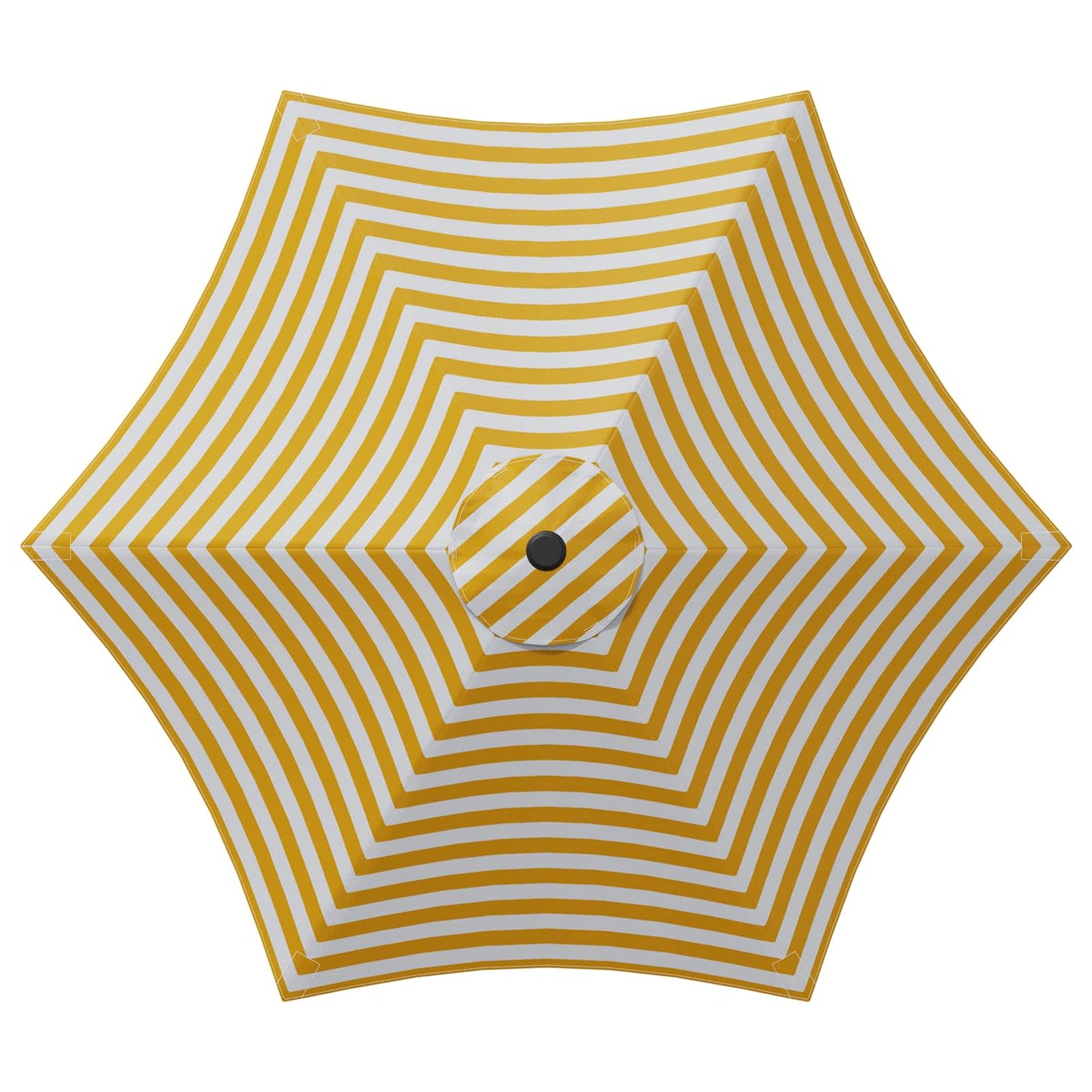 Haveparasol med base 230 x 230 cm Polyester Rektangulær