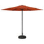 Haveparasol med base 300 x 300 cm Polyester Rektangulær
