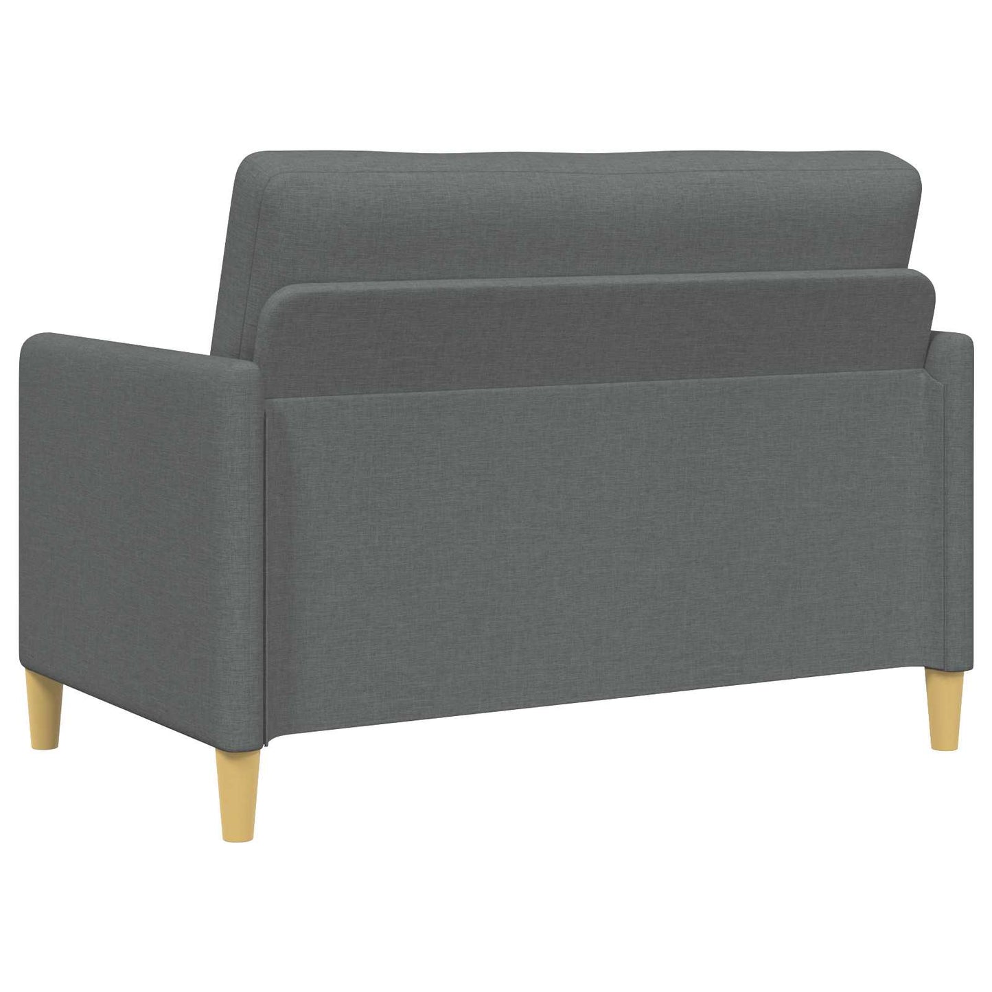 Sofa med opbevaring Mørkegrå 122 x 78 x 87 cm Polyester