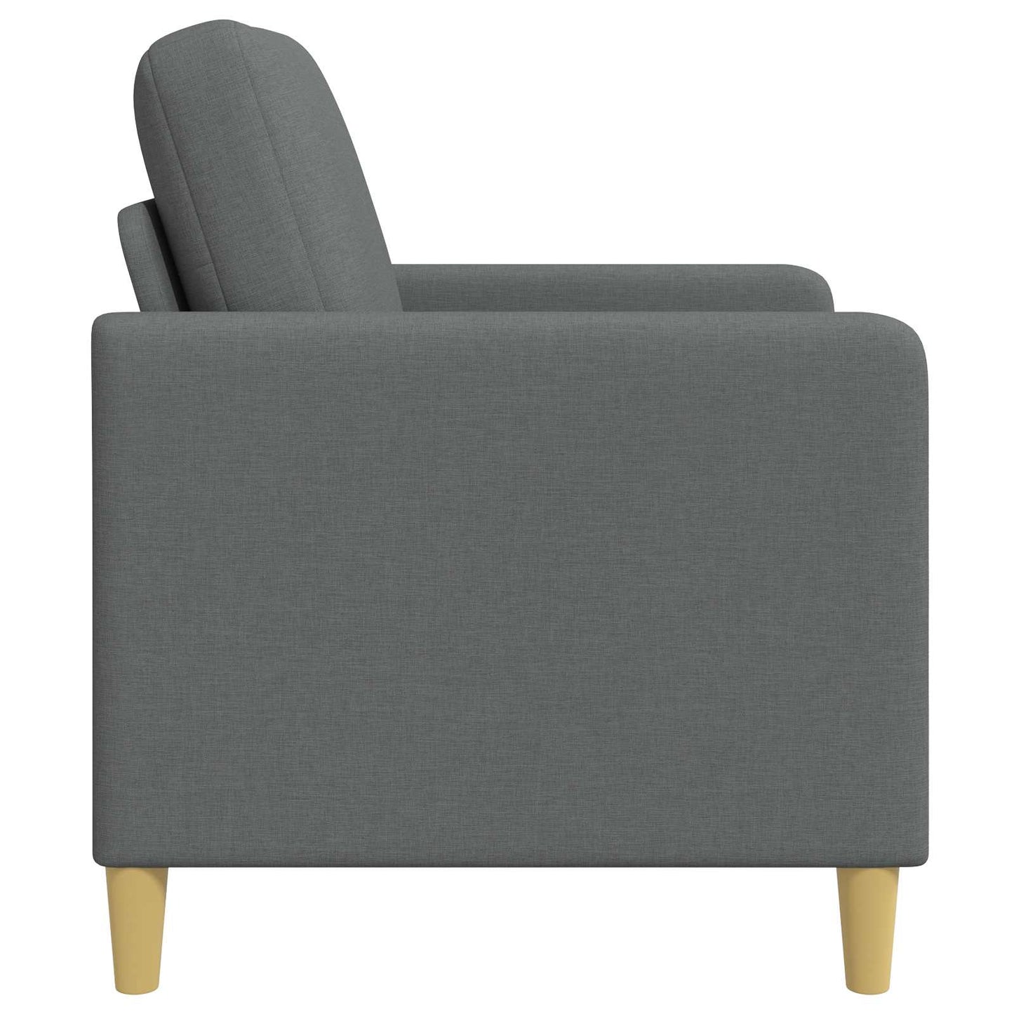 Sofa med opbevaring Mørkegrå 122 x 78 x 87 cm Polyester