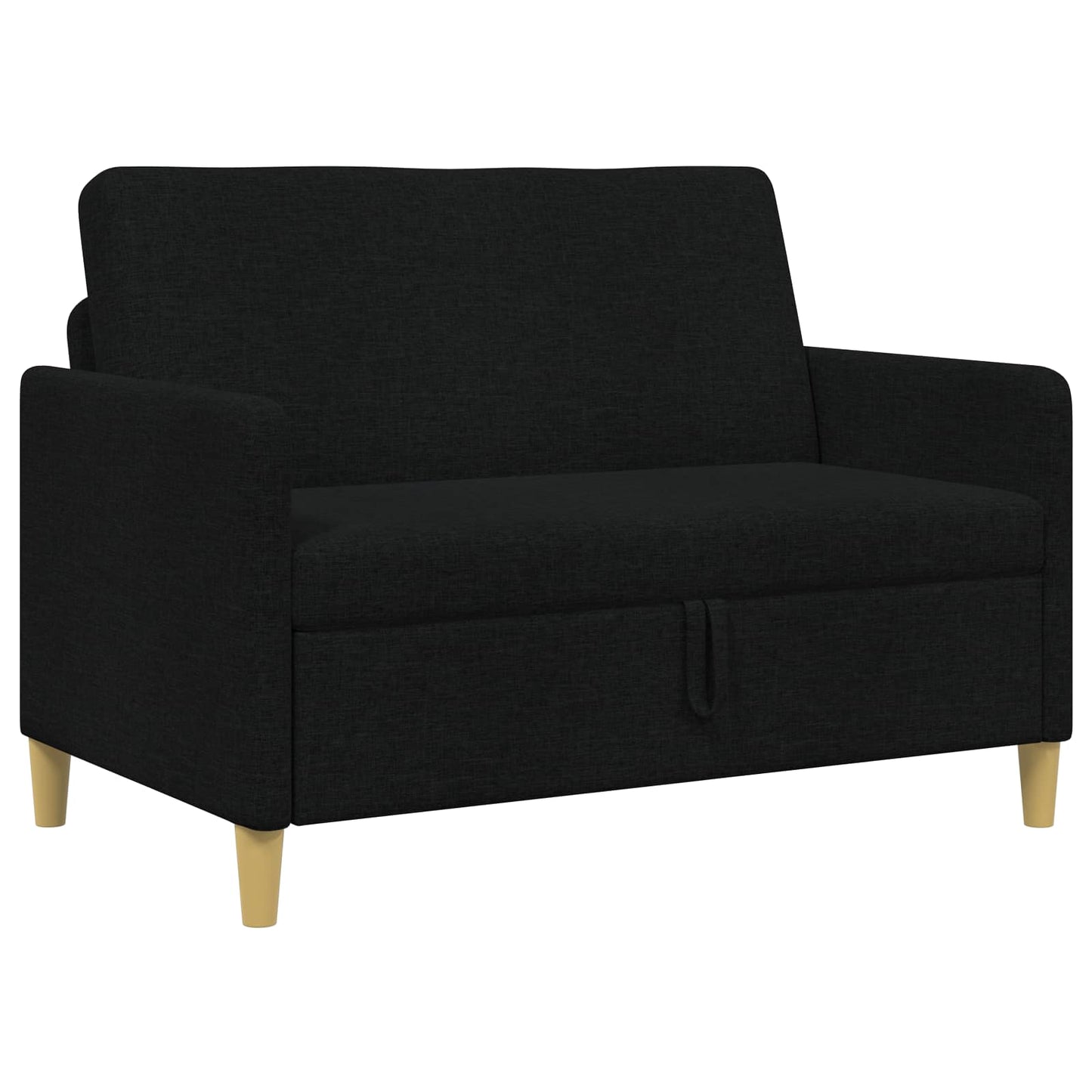 Sofa med opbevaring Sort 122 x 78 x 87 cm Polyester