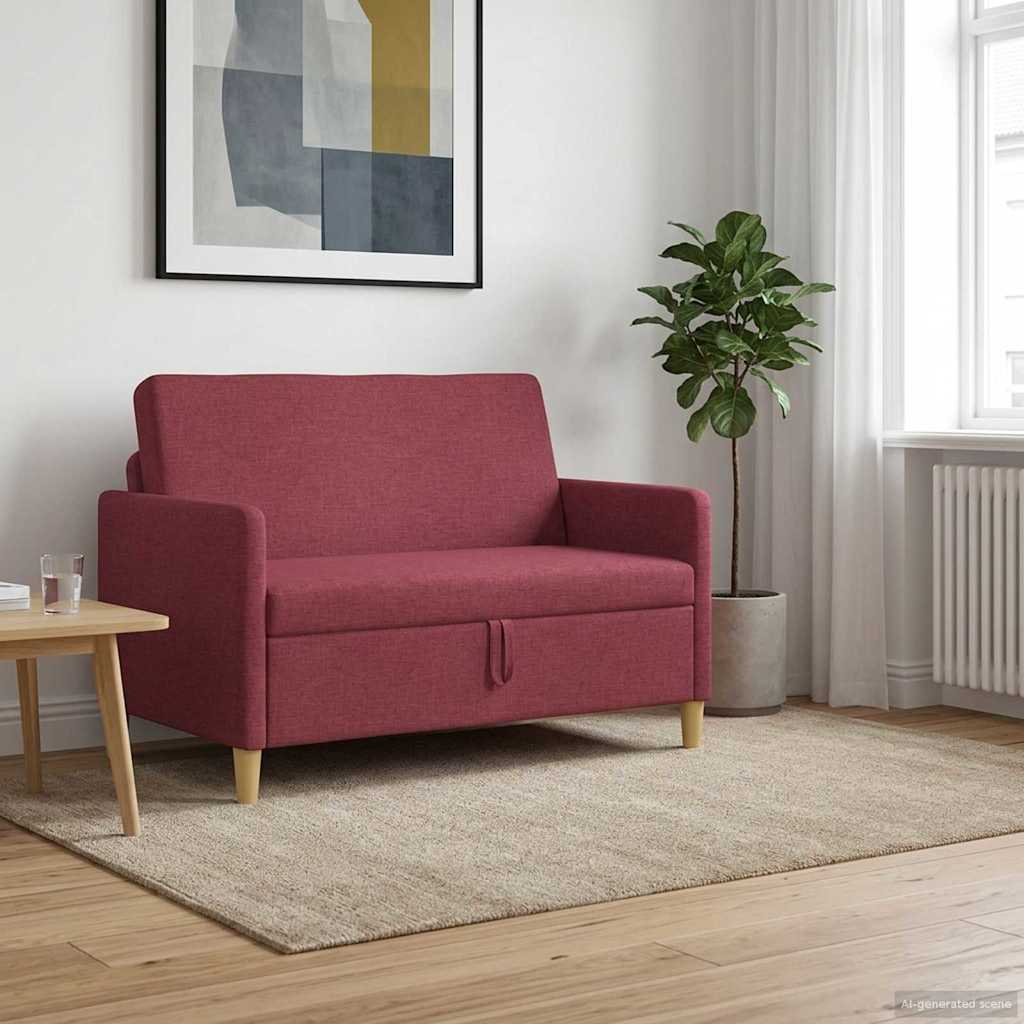 Sofa med opbevaring Vinrød 122 x 78 x 87 cm Polyester