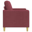 Sofa med opbevaring Vinrød 122 x 78 x 87 cm Polyester