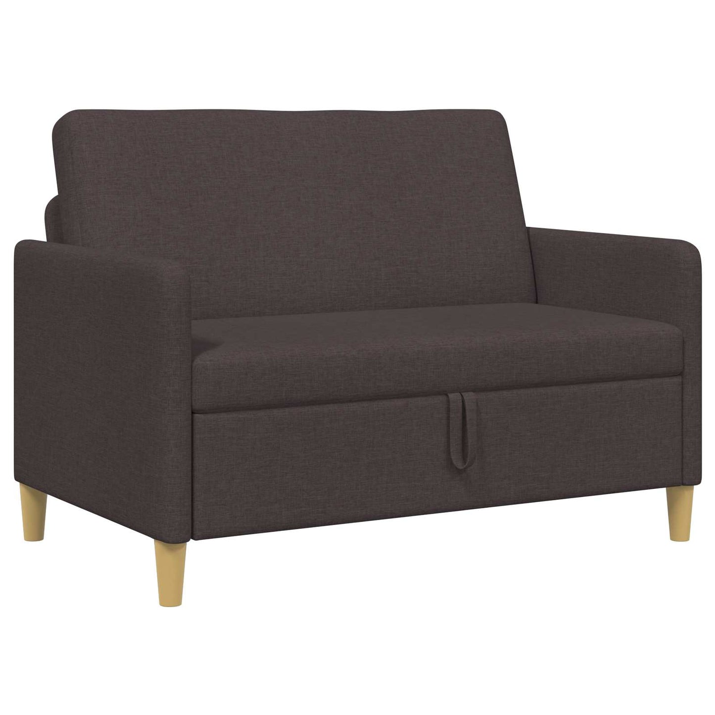 Sofa med opbevaring Mørk Brun 122 x 78 x 87 cm Polyester